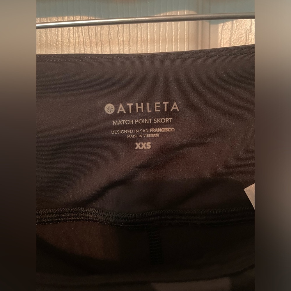 Athleta Black Camo Matchpoint Skort - Picture 6 of 7